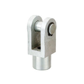 シリンダー棒の鋼鉄Uリンク、Pin/クリップ ロックのタイプが付いているYのタイプ接合箇所のロッドエンドのUリンク