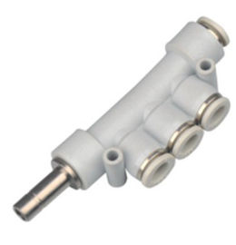 プラスチックの空気管継手PKJ 5の方法タイプ同輩の直径0 - 60℃